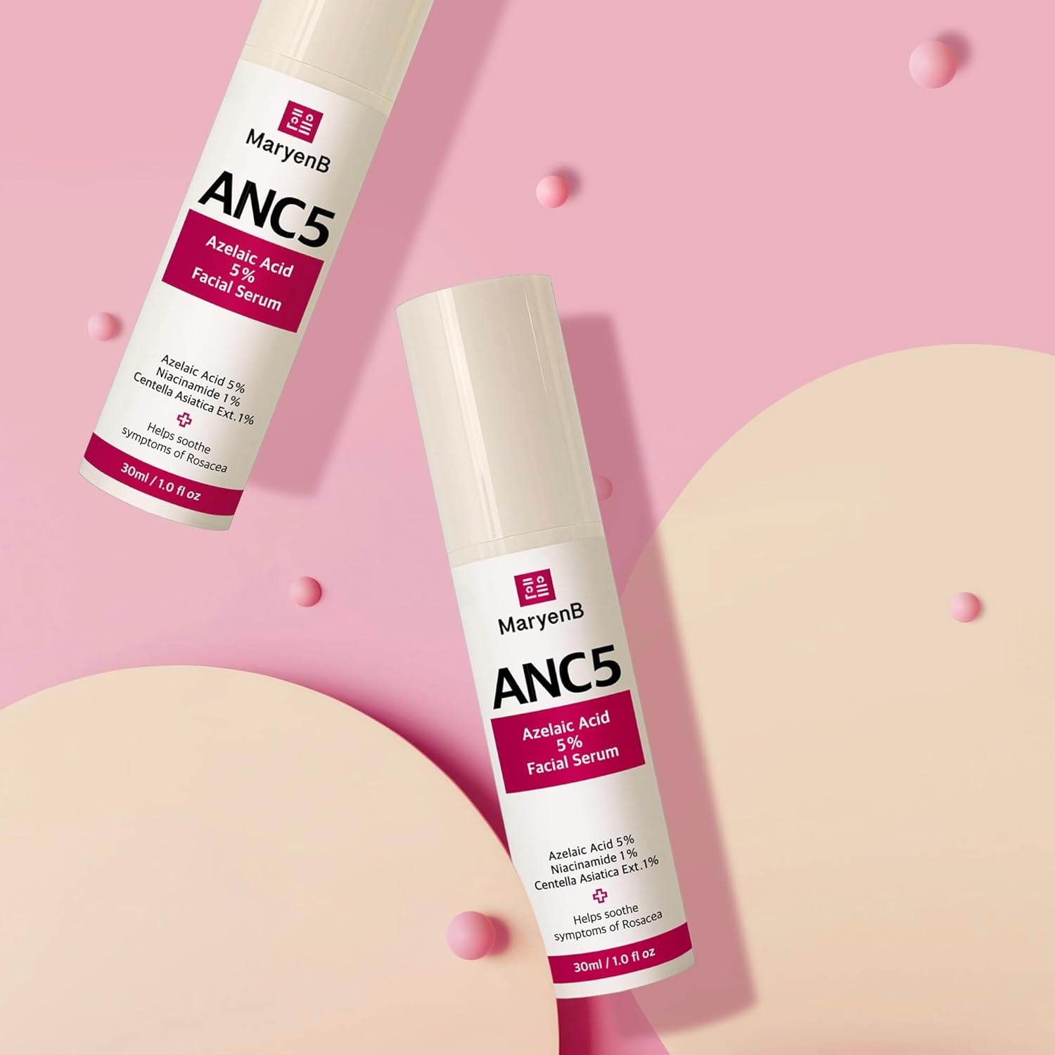 image:imageAzelaic Acid 5 Face Serum with Niacinamide 1 amp Cica 1 Lightweight Hydrating Serum for Sensitive RednessProne amp UnevenLooking Skin 1 Fl Oz 30ml