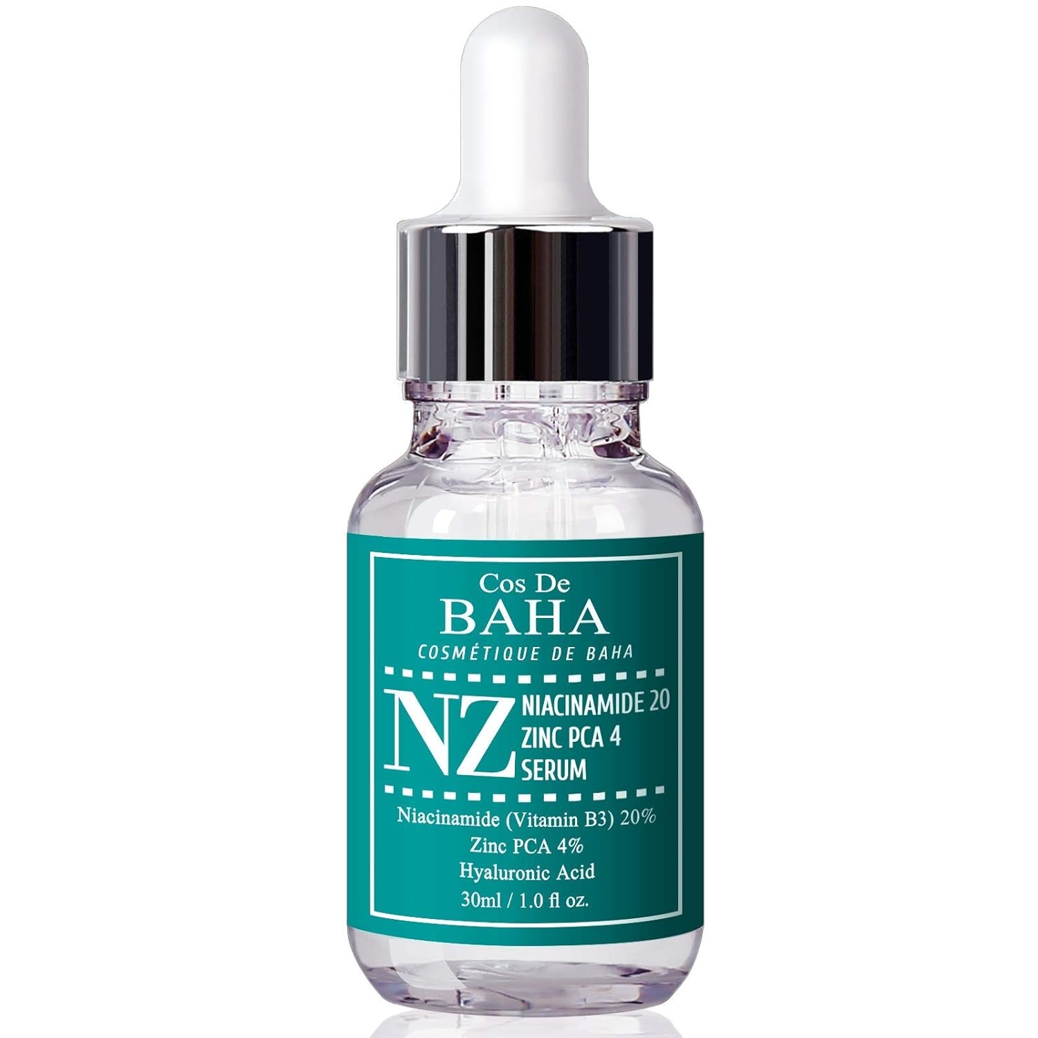 image:imageCos De BAHA Niacinamide 20 Zinc PCA 4 Serum 1 Fl Oz Pore Reducer Uneven Skin Tone Treatment Diminishes Acne Prone Skin Balancing Pore Reducing Restores Elasticity 30 ml1 Fl Oz Pack of 1