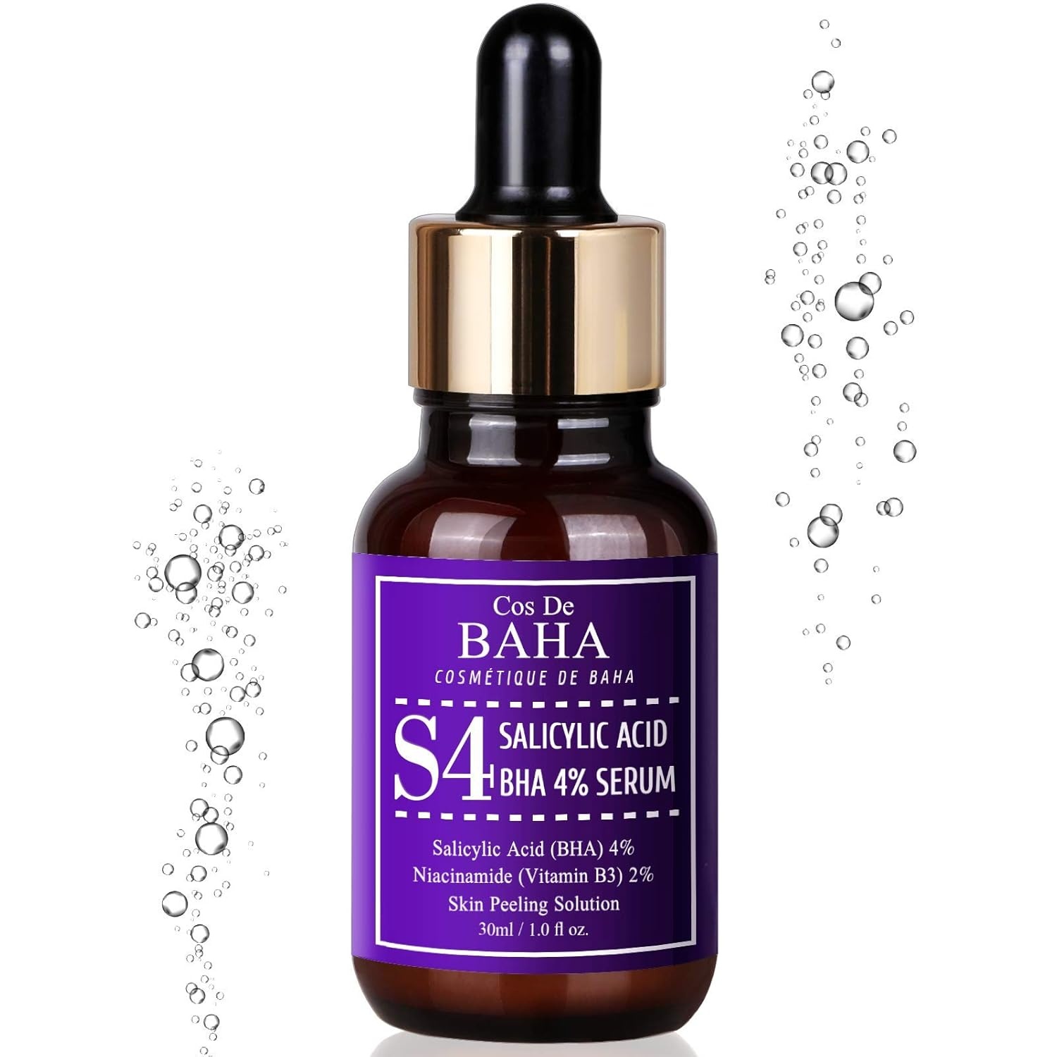 image:imageCos De BAHA Salicylic Acid 4 Exfoliating Facial Serum with Niacinamide 1 Fl Oz 30ml