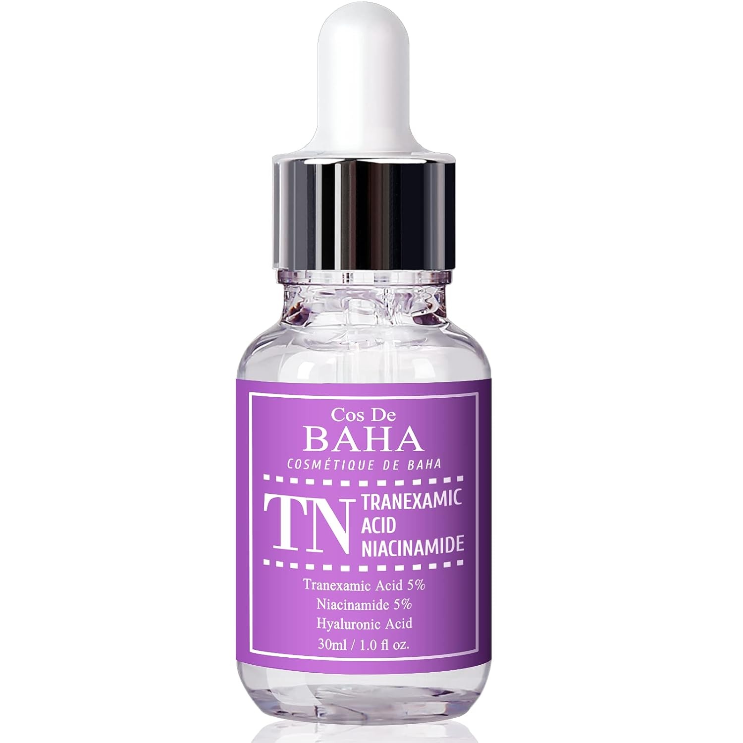image:imageCos De BAHA Tranexamic Acid 5 Serum 1 Fl Oz Niacinamide 5 Hyaluronic Acid amp Aloe for Dark Spots amp Uneven Tone Remover Melasma 30 ml