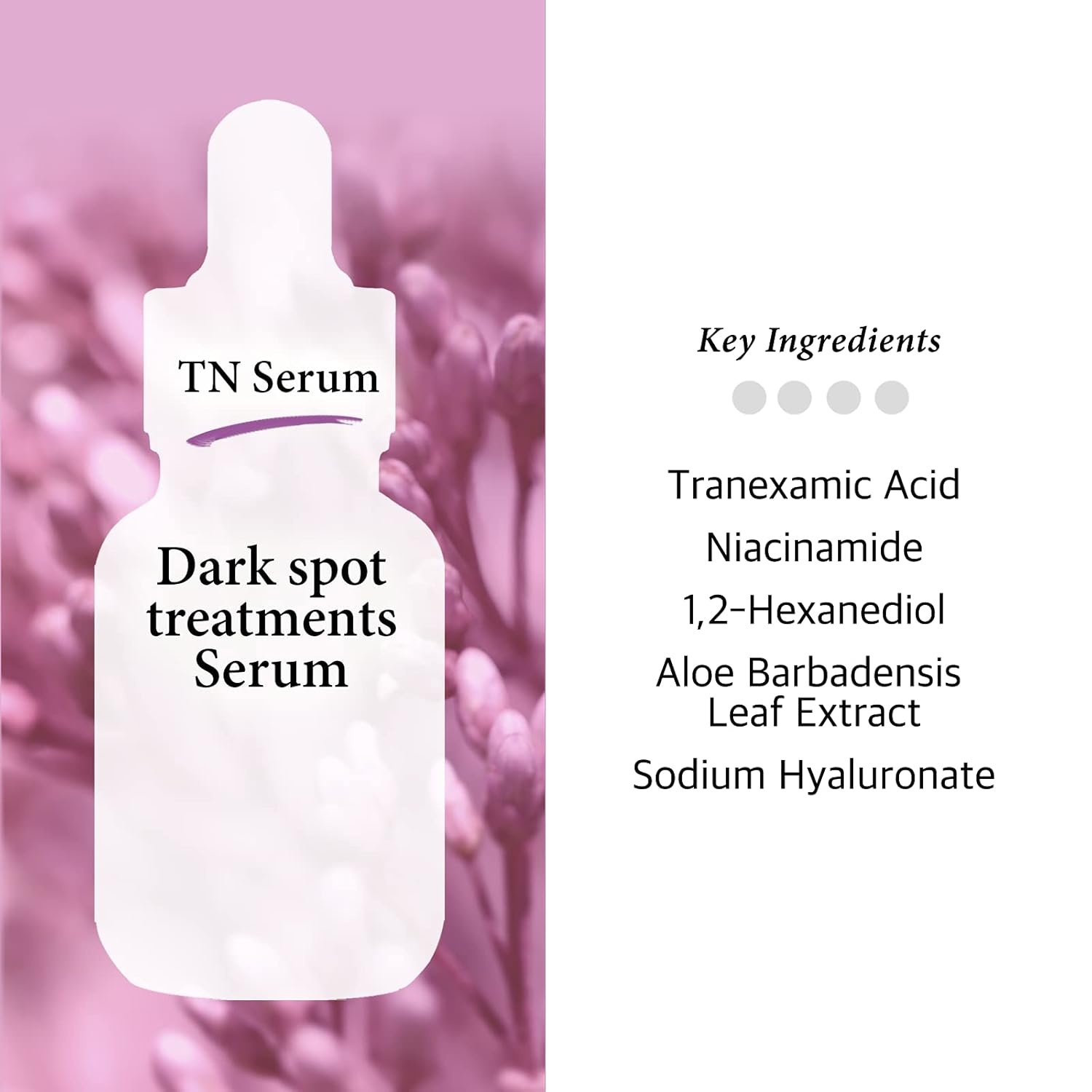 image:imageCos De BAHA Tranexamic Acid 5 Serum 1 Fl Oz Niacinamide 5 Hyaluronic Acid amp Aloe for Dark Spots amp Uneven Tone Remover Melasma 30 ml