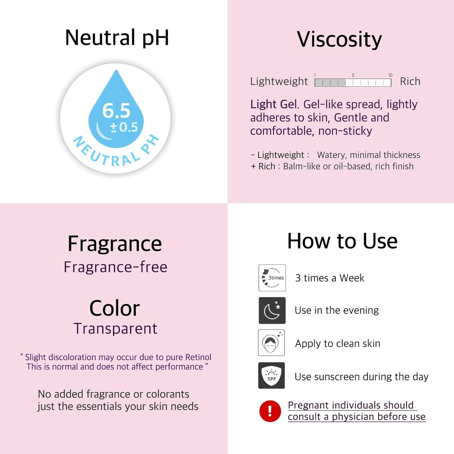 image:imageRetinol 5000IU Niacinamide 1 Tranexamic Acid 1 Face Serum Moisture Enhancing Essence with Hyaluronic Acid Vitamin E Gentle for Daily Skincare 2 Fl Oz 60ml