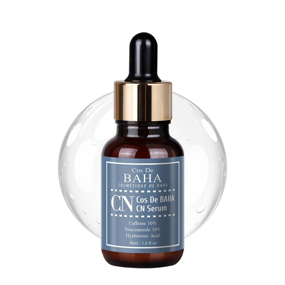image:imageCos De BAHA Caffeine 10 Niacinamide 10 Serum 1 Fl Oz Lightweight Hydrating Face Serum with Hyaluronic Acid amp Ferulic Acid 30 ml