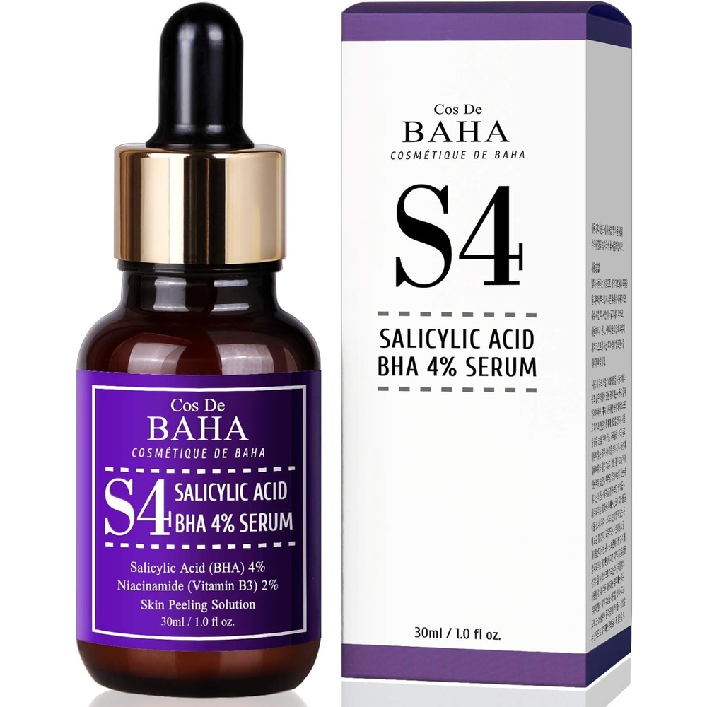 image:imageCos De BAHA Salicylic Acid 4 Exfoliating Facial Serum with Niacinamide 1 Fl Oz 30ml